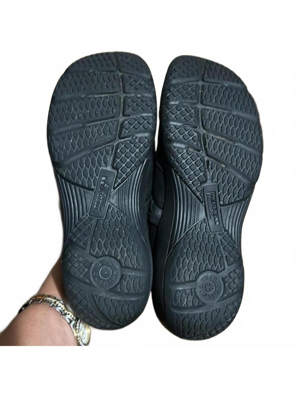 Merrell Black Leather Women’s Encore Tassel Clogs Style #J94624 | Size 8 EU 38.5 - Picture 6 of 9